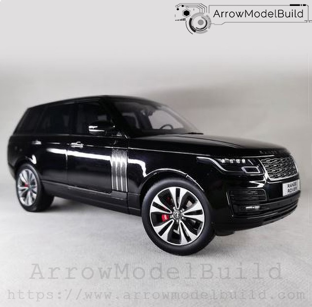 Picture of AeroModelBuild Land Range Rover SUV 2021 (Santorini Black) Built & Painted 1/24 Model Kit