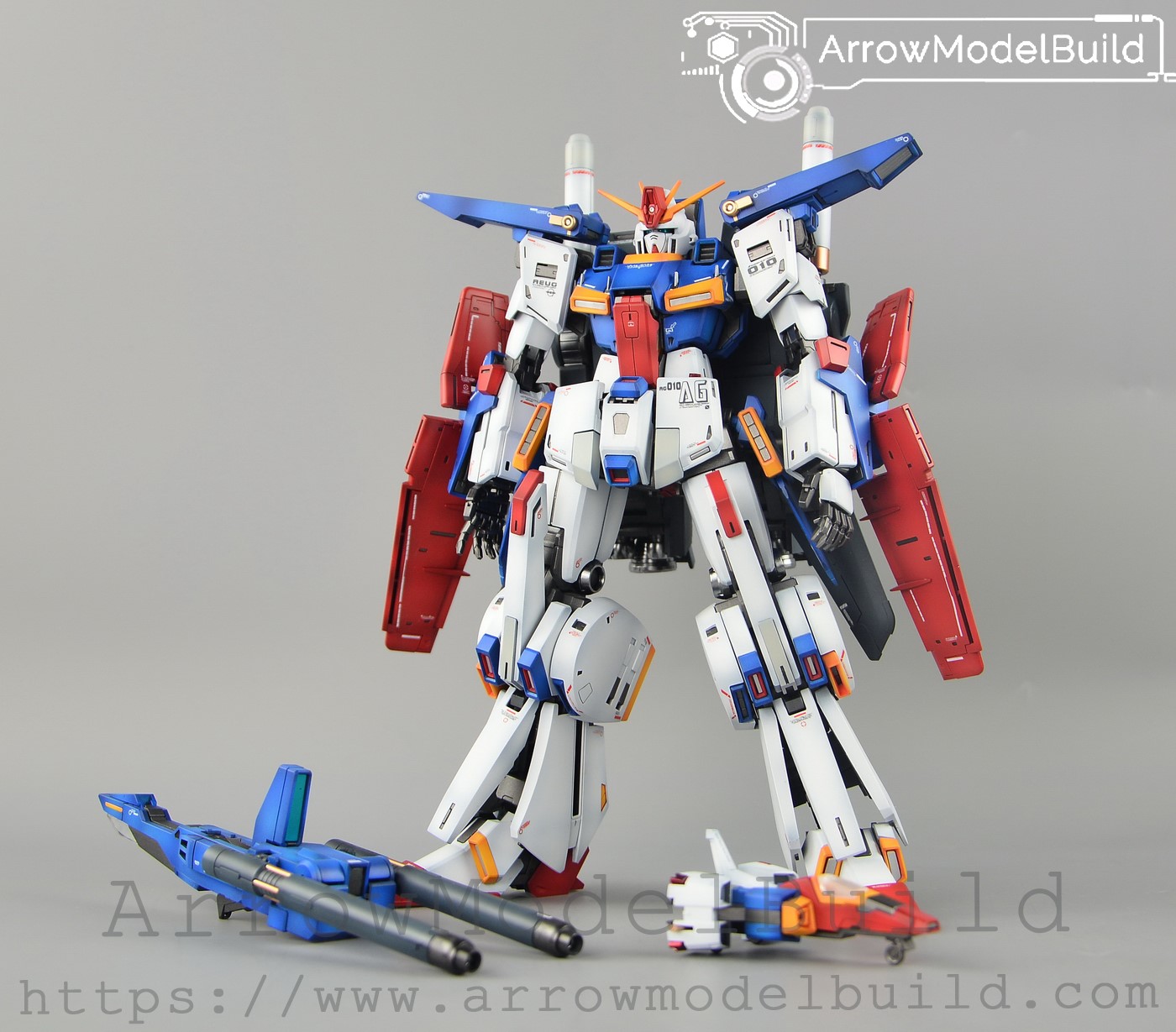 Picture of AeroModelBuild ZZ Gundam Ver Ka (2.0) Built & Painted MG 1/100 Model Kit