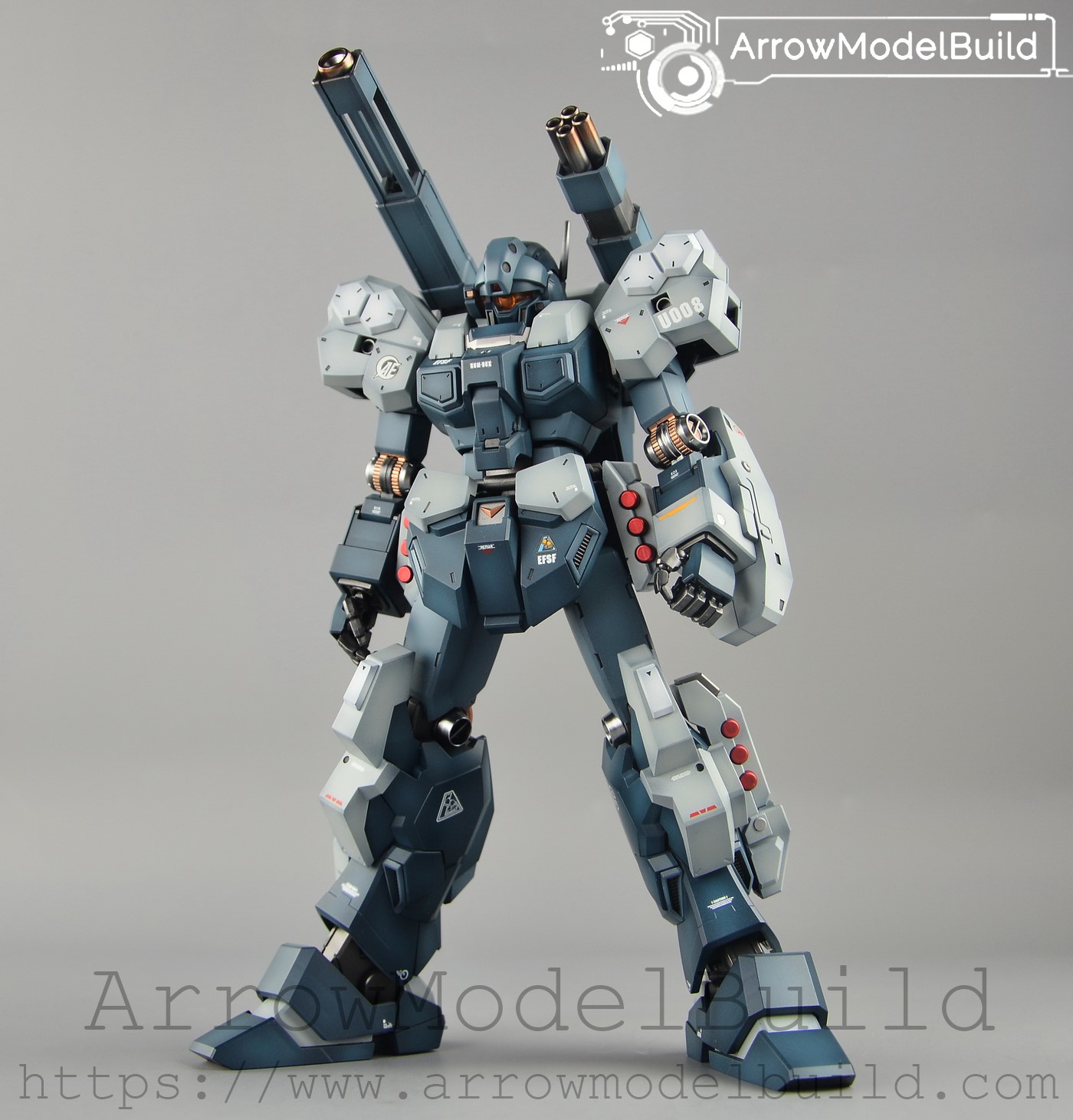 Picture of AeroModelBuild Jesta Cannon (Special Shaping) Built & Painted MG 1/100 Model Kit