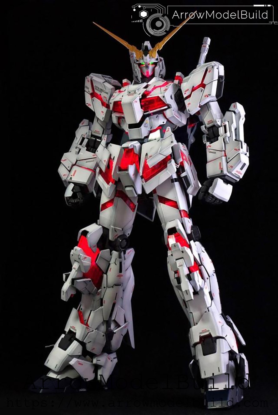 Picture of AeroModelBuild Unicorn Gundam RX-0 Built & Painted PG 1/60 Model Kit 