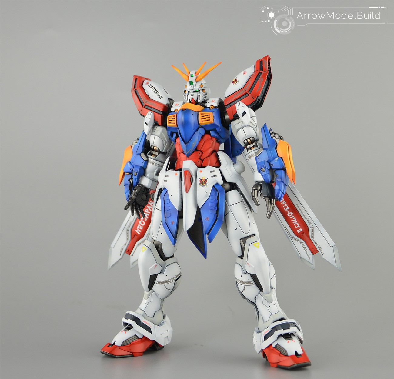 Picture of AeroModelBuild God Gundam Built & Painted HIRM 1/100 Model Kit