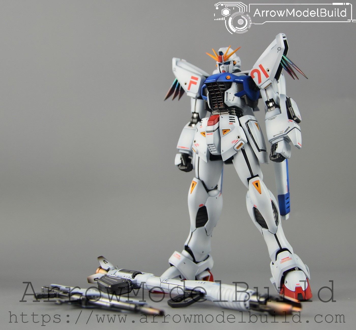 Picture of AeroModelBuild F91 Gundam (ver 2.0) Built & Painted MG 1/100 Model Kit