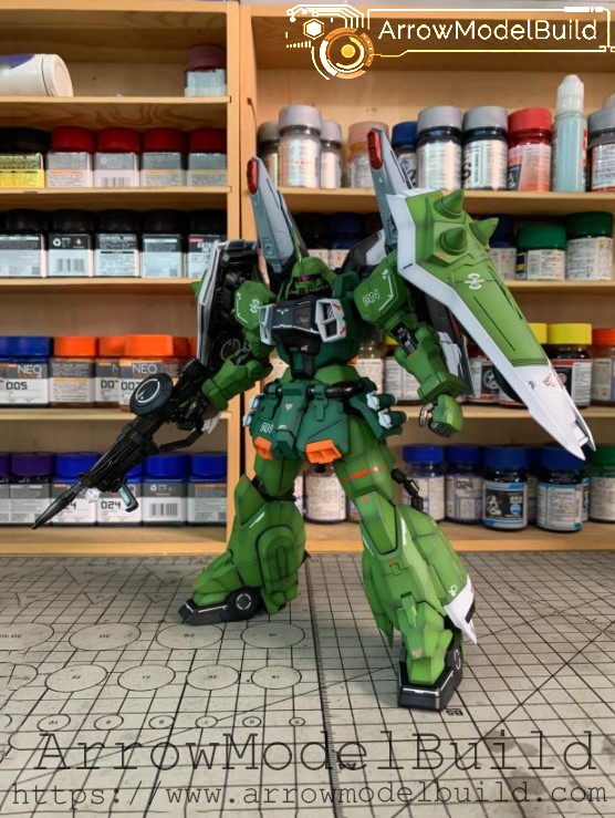 Picture of AeroModelBuild Phantom Zaku Built & Painted MG 1/100 Model Kit