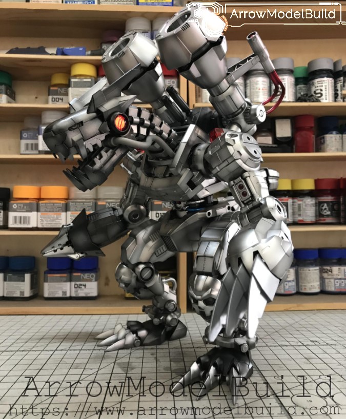 Picture of AeroModelBuild Digimon Machinedramon Built & Painted Model Kit