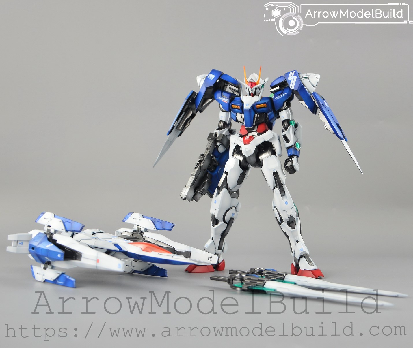 Picture of AeroModelBuild Gundam 00 Raiser Built & Painted MG 1/100 Model Kit