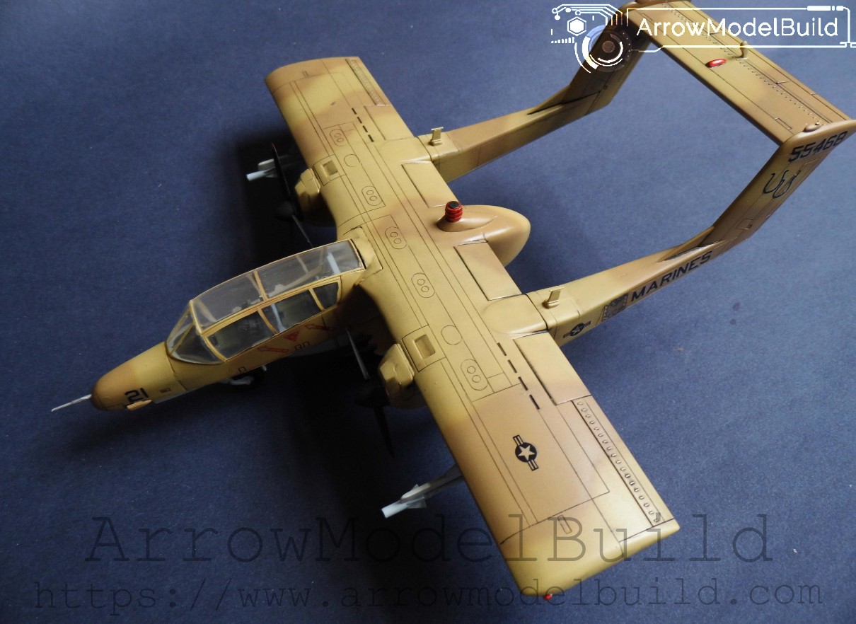 Picture of AeroModelBuild OV-10 Mustang Attack Aircraft Built & Painted 1/72 Model Kit