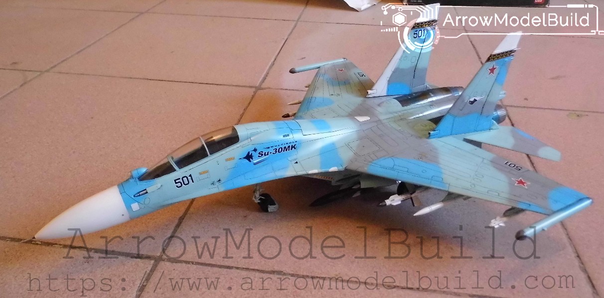 Picture of AeroModelBuild Admiral 12223 Su-30 mkk Built & Painted 1/48 Model Kit