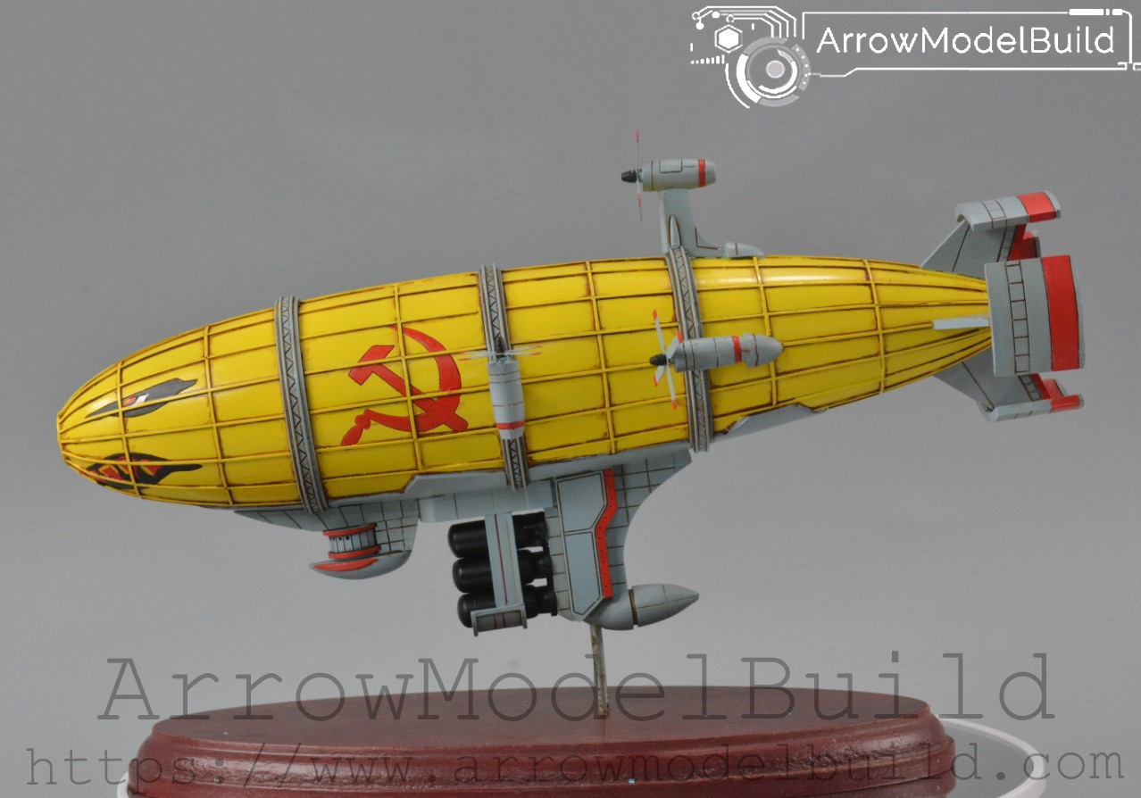 Picture of AeroModelBuild Red Alert 2 Kirov Airship Resin (200MM Length) Built & Painted Model Kit