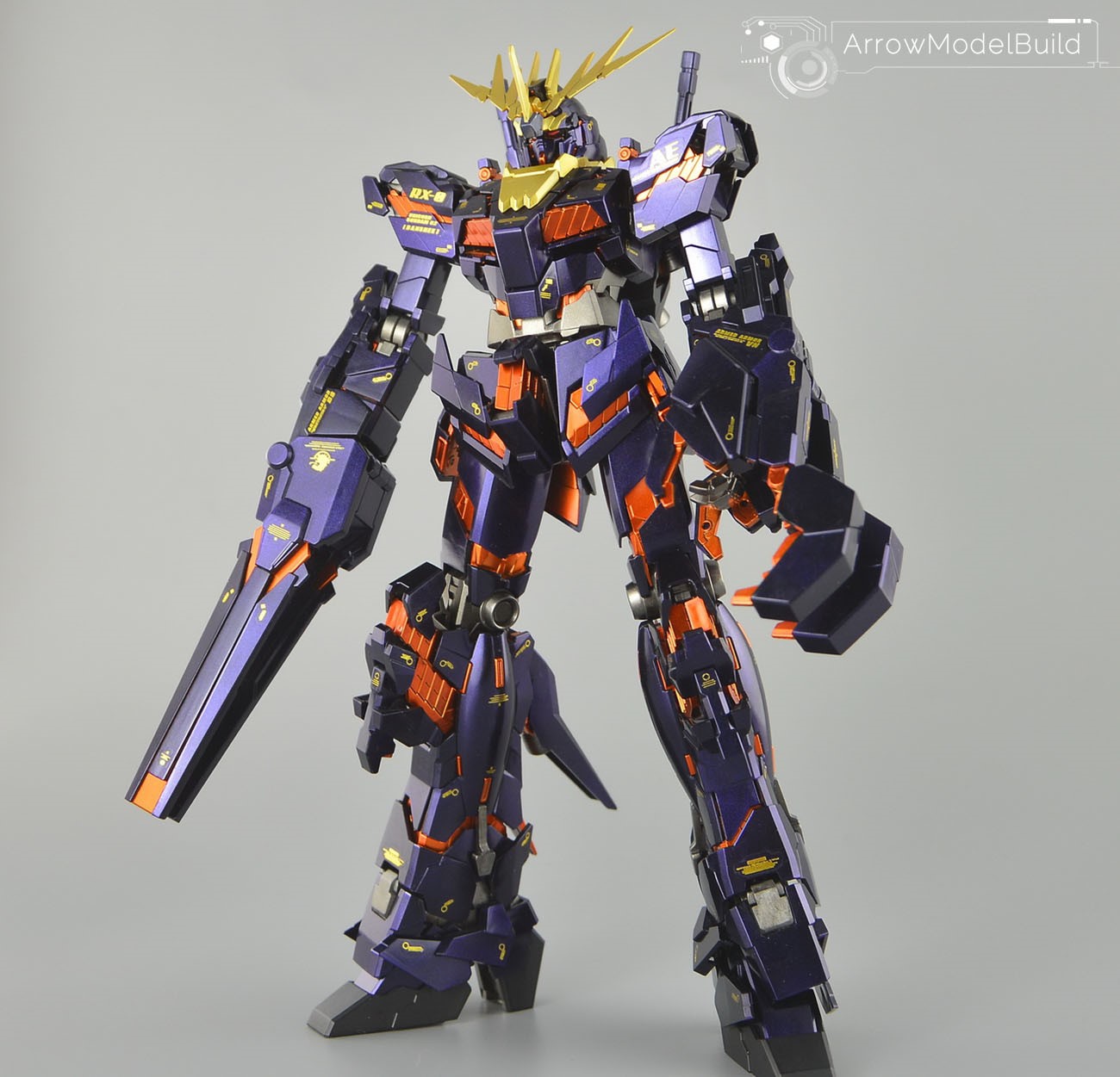 Picture of AeroModelBuild Gundam Banshee Built & Painted MG 1/100 Model Kit