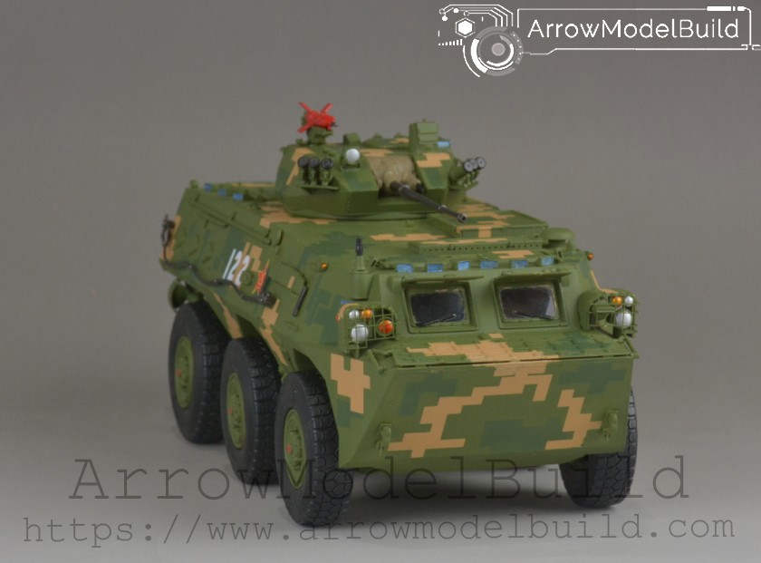 Picture of AeroModelBuild  ZSL-92B Wheeled Infantry Fighting Vehicle Built & Painted 1/72 Model Kit