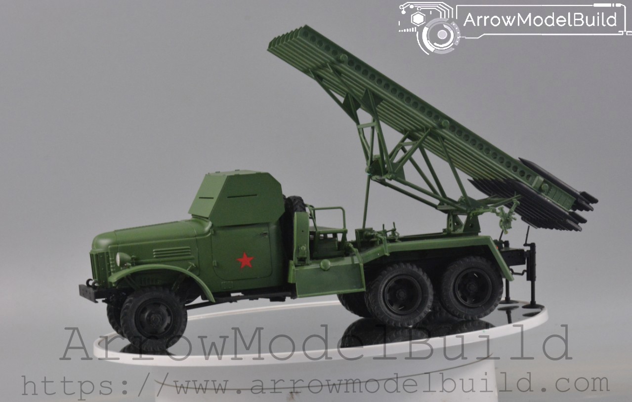 Picture of AeroModelBuild Soviet BM-13 Katyusha Rocket Launcher Built & Painted 1/48 Model Kit