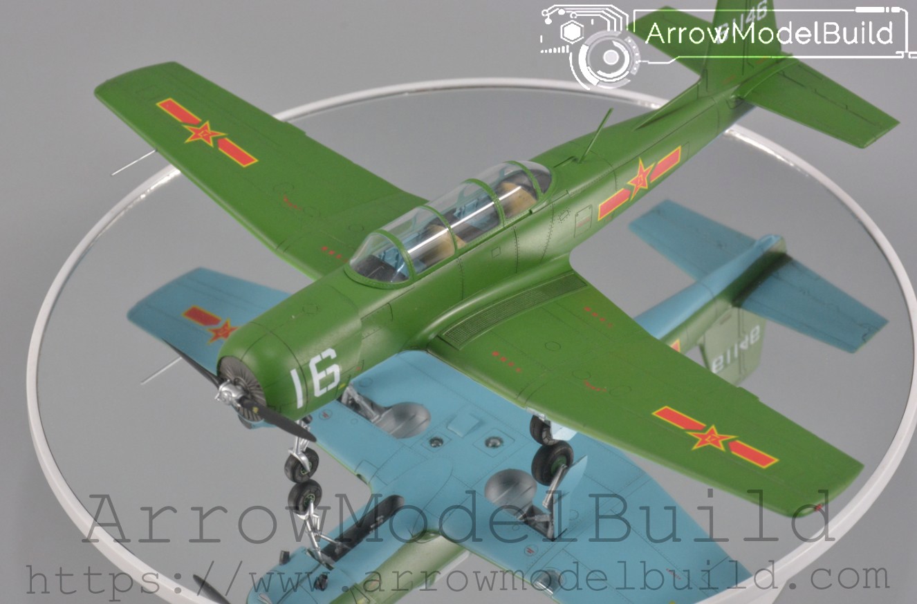 Picture of AeroModelBuild Six Trainer Trumpeter Built & Painted 1/48 Model Kit