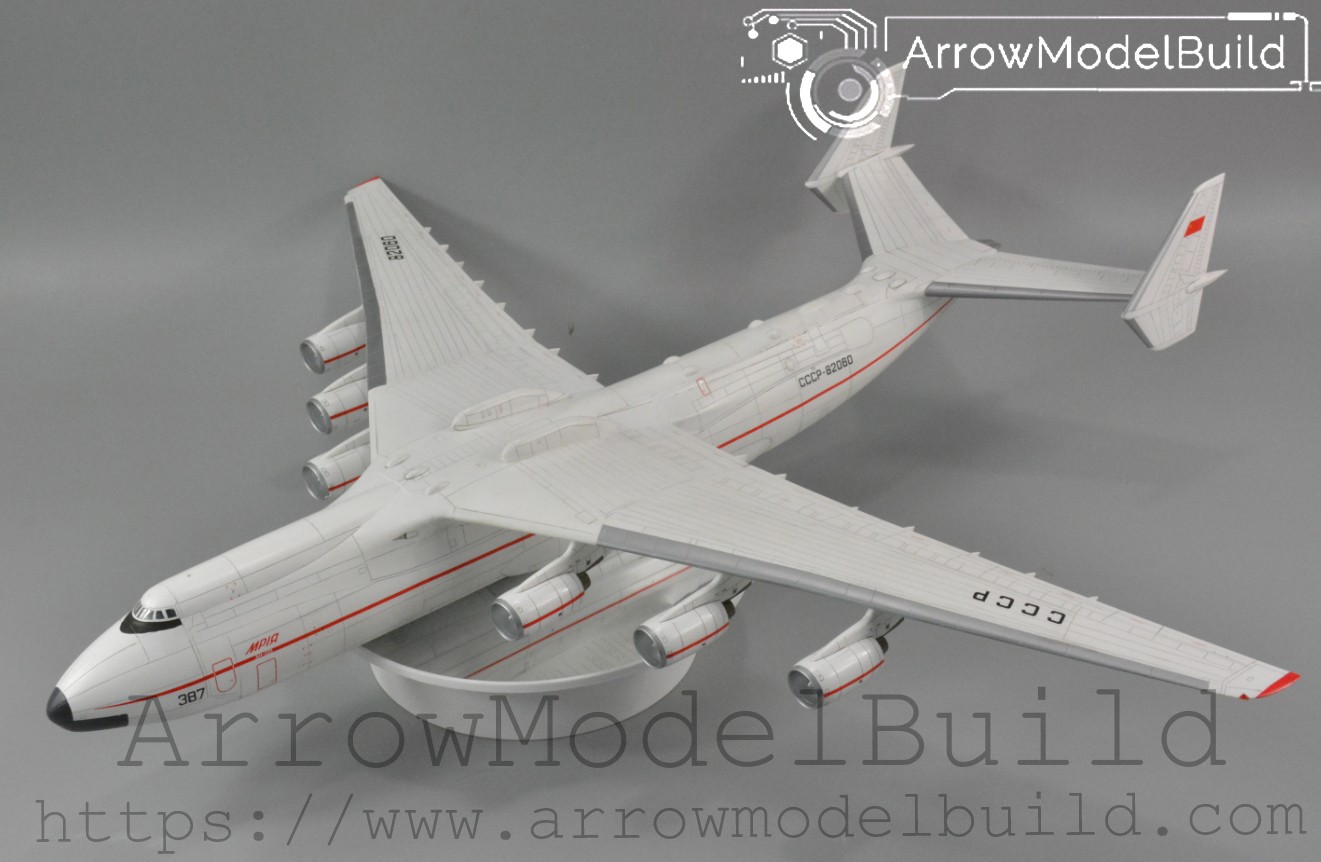 Picture of AeroModelBuild Red Star AN-225 An-225 Dream Transporter Built & Painted 1/144 Model Kit