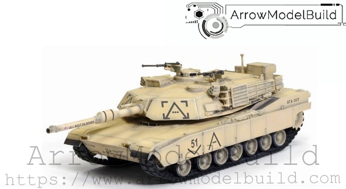Picture of AeroModelBuild M1A1 Abrams Main Battle Tank Built & Painted 1/72 Model Kit