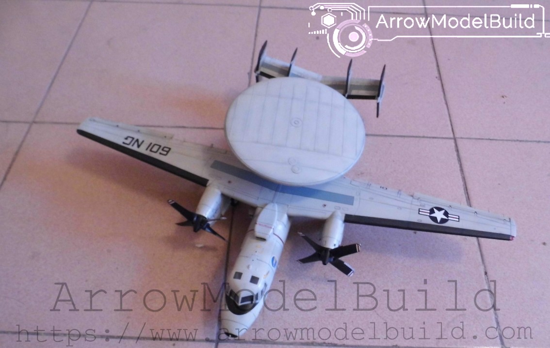 Picture of AeroModelBuild E-2C Hawkeye Early Warning Aircraft Built & Painted 1/48 Model Kit