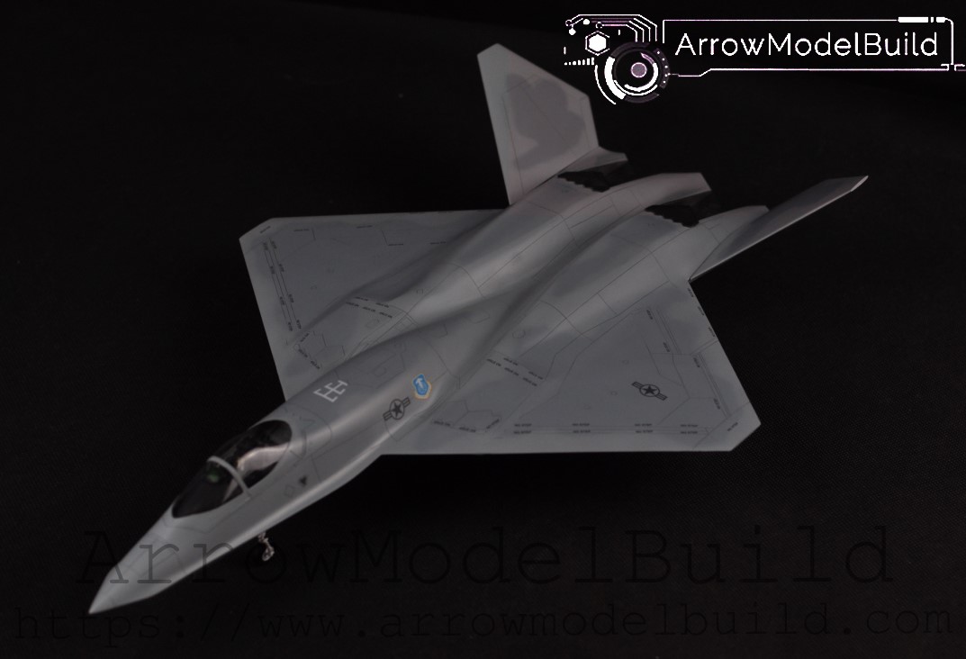 Picture of AeroModelBuild YF-23 Black Widow Fighter Built & Painted 1/48 Model Kit
