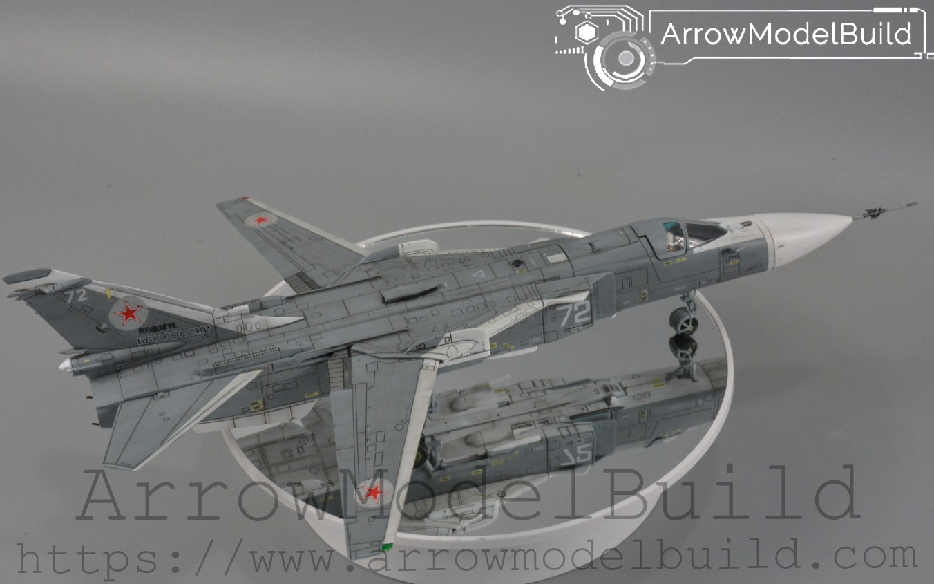 Picture of AeroModelBuild SU-24 Su-24 Fencer Built & Painted 1/72 Model Kit