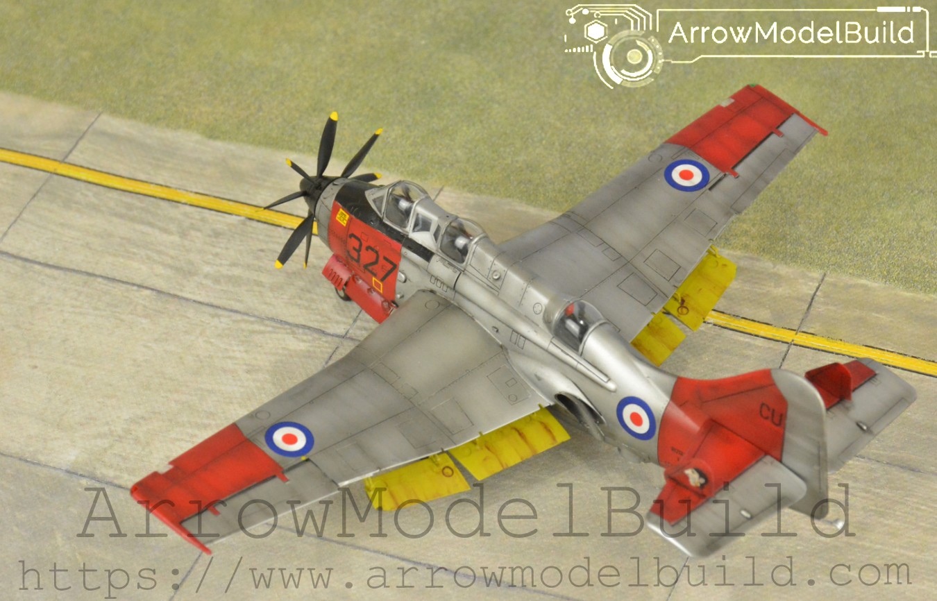 Picture of AeroModelBuild Gannet Anti-Submarine Aircraft Built & Painted 1/72 Model Kit