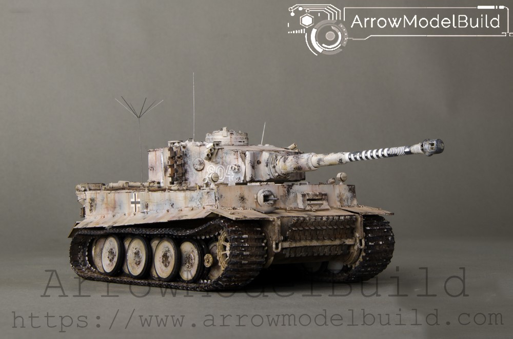 Picture of AeroModelBuild Internal Frame Tiger S04 Wittmann Built & Painted 1/35 Model Kit