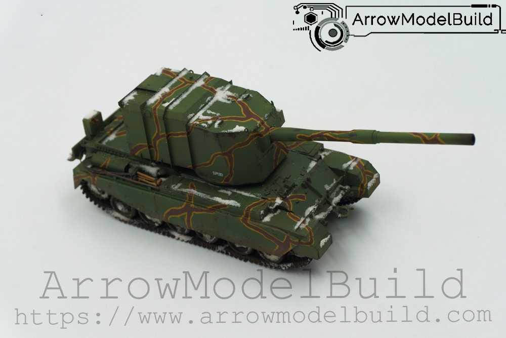 Picture of AeroModelBuild Ace FV4005 183mm Tank Destroyer Built and Painted 1/72 Model Kit
