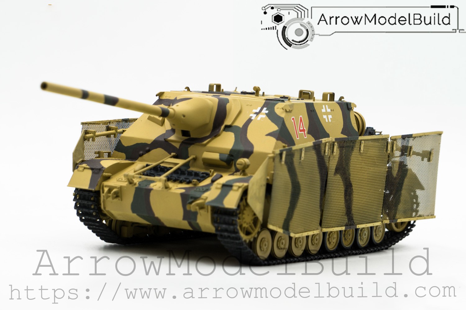 Picture of AeroModelBuild  L70 A No. 4 Fighter Jet Built & Painted 1/35 Model Kit