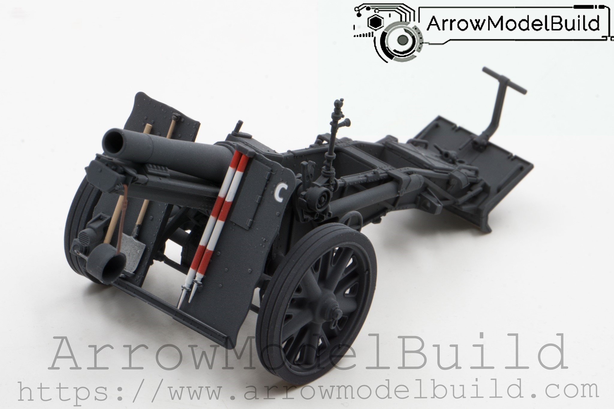 Picture of AeroModelBuild WWII SIG33 Infantry Gun Built & Painted 1/35 Model Kit