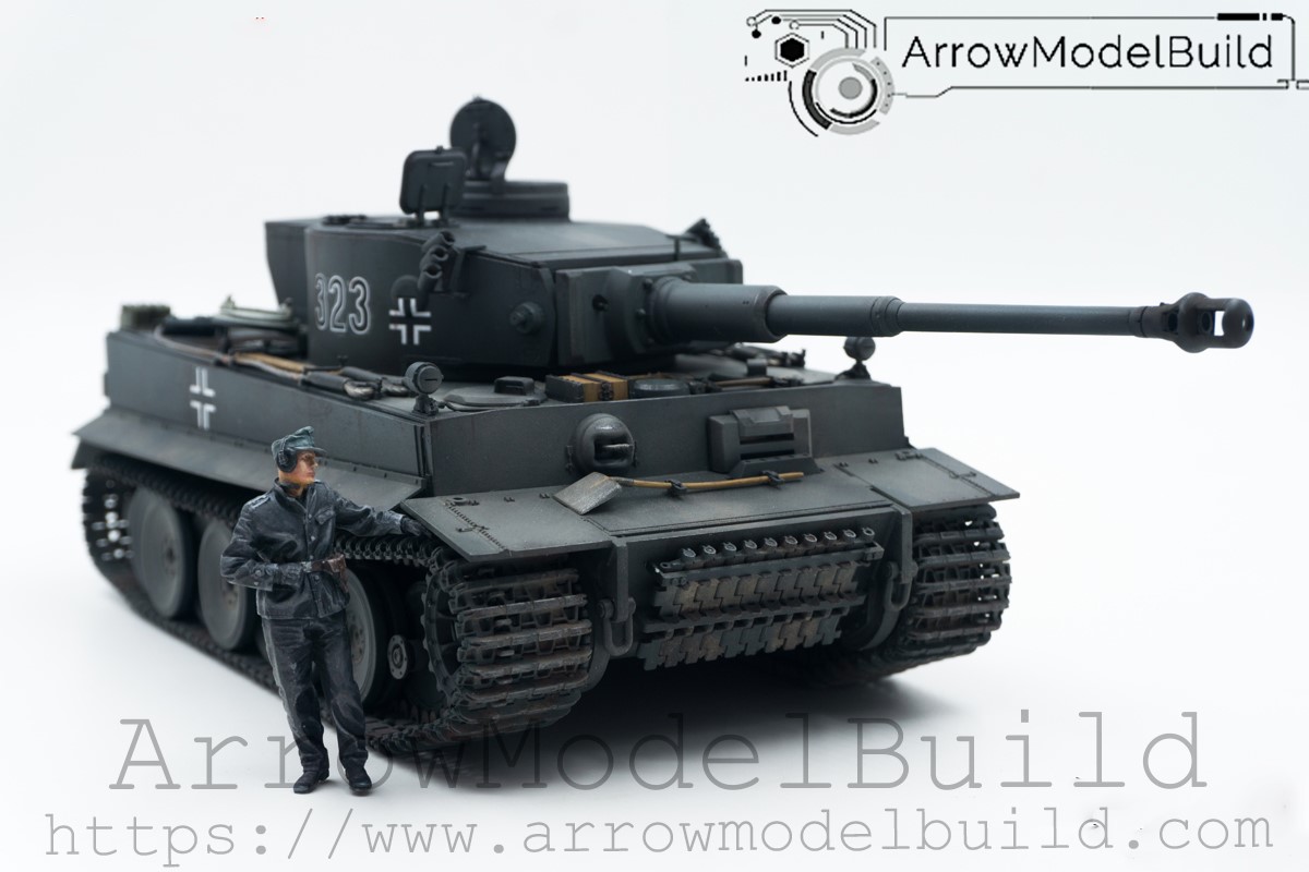 Picture of AeroModelBuild Full Internal Frame Tiger Early Built & Painted 1/35 Model Kit