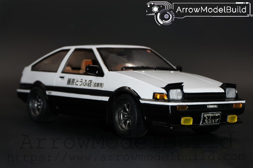 Picture of AeroModelBuild Fujimei Toyota Initial D Built & Painted 1/24 Model Kit