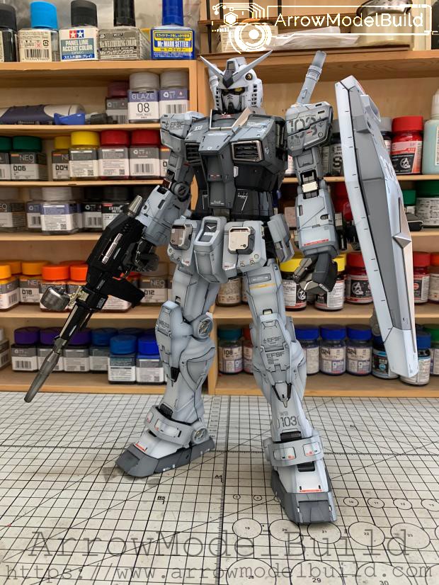 Picture of AeroModelBuild Gundam RX-78-3 G3 Built & Painted PG Unleashed 1/60 Model Kit