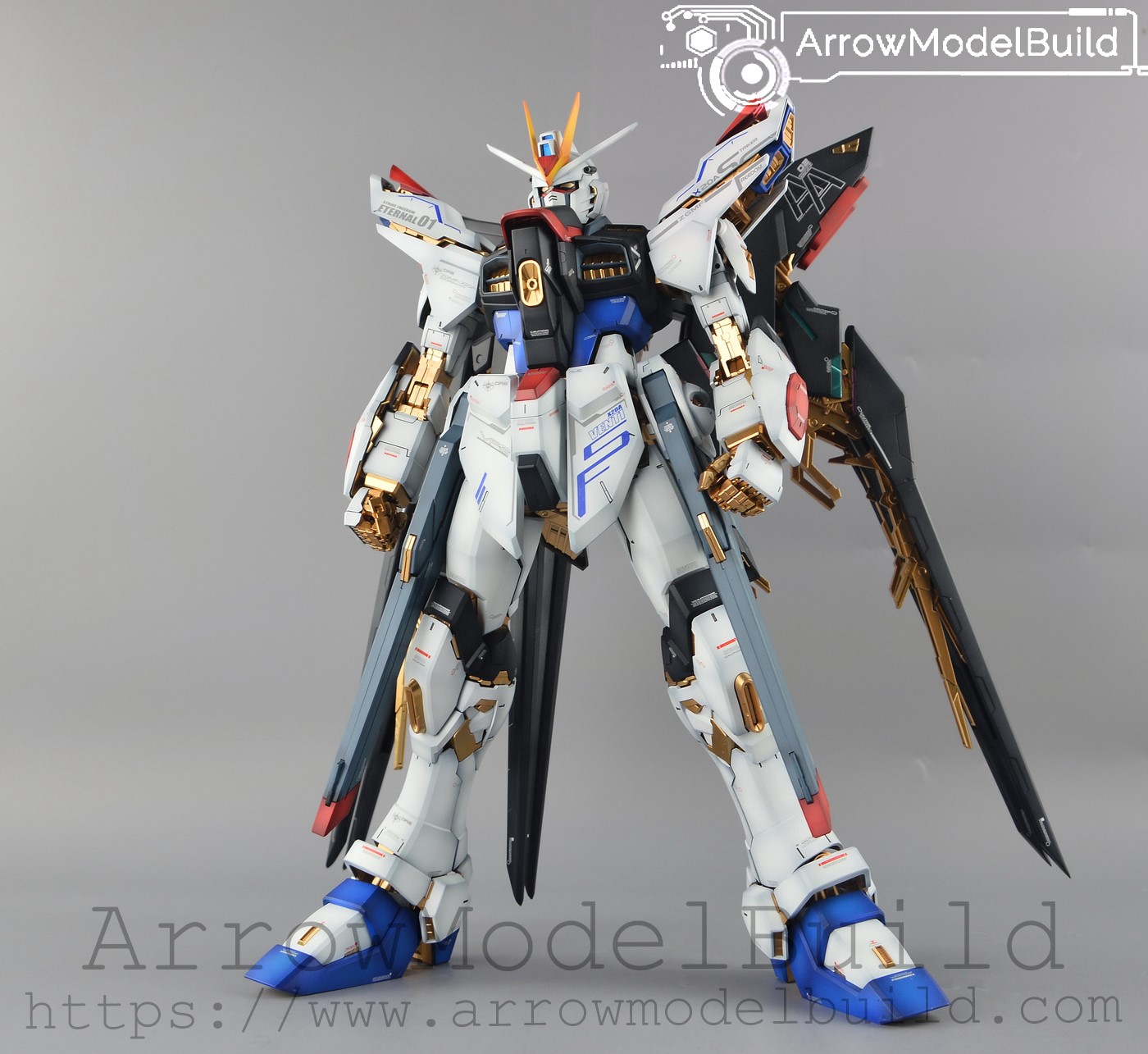 Picture of AeroModelBuild Strike Freedom Gundam Built & Painted PG 1/60 Model Kit