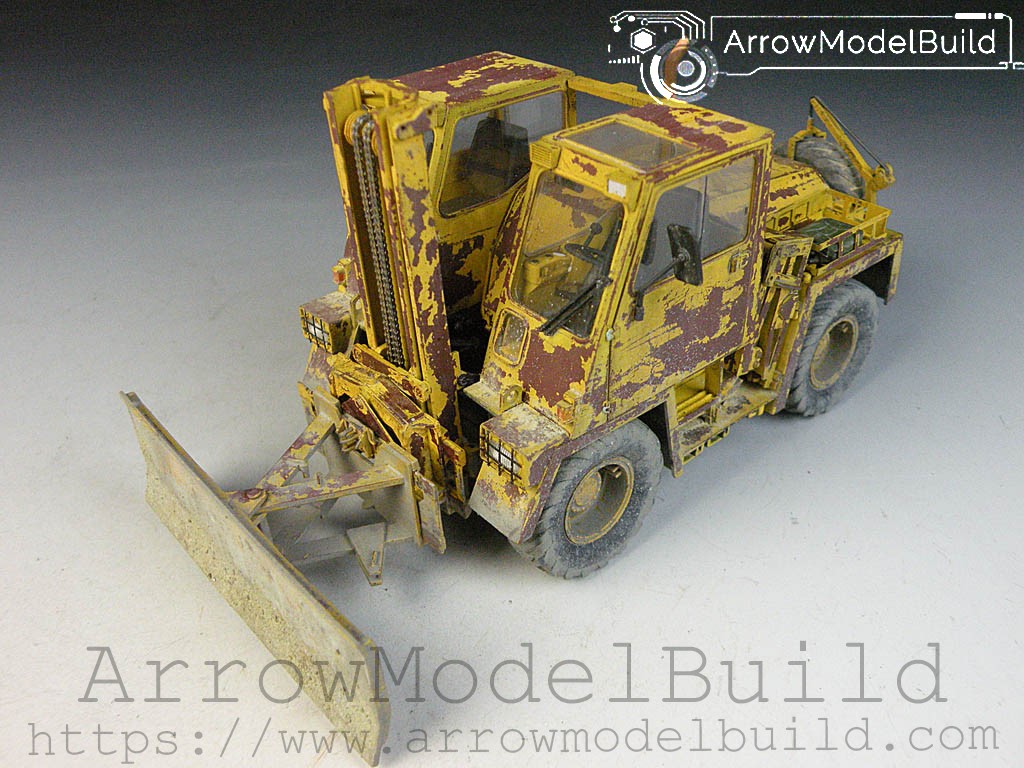 Picture of AeroModelBuild Sanhua Bulldozer Built & Painted 1/35 Model Kit