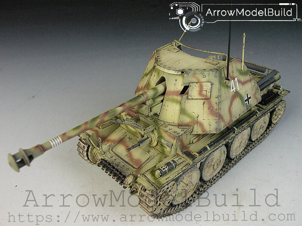 Picture of AeroModelBuild Veyron Weasel II Tank Destroyer Built & Painted 1/35 Model Kit