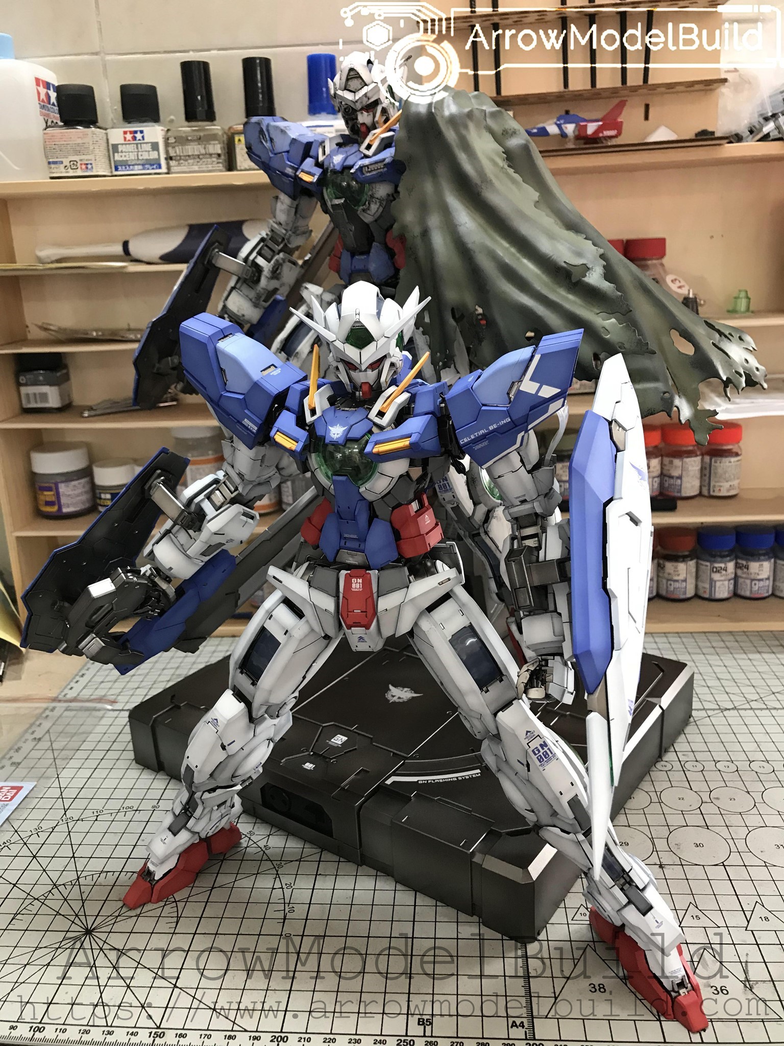 Picture of AeroModelBuild Gundam Exia (Shaping) Built & Painted PG 1/60 Model Kit