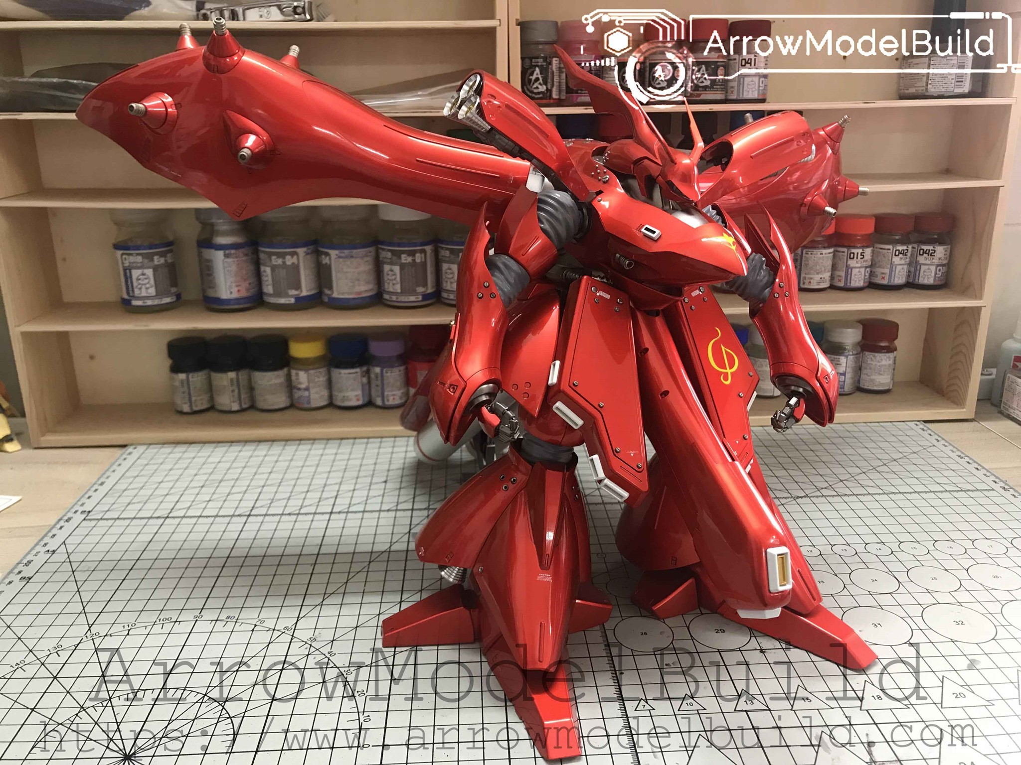 Picture of AeroModelBuild Nightingale Built & Painted RE 1/100 Model Kit