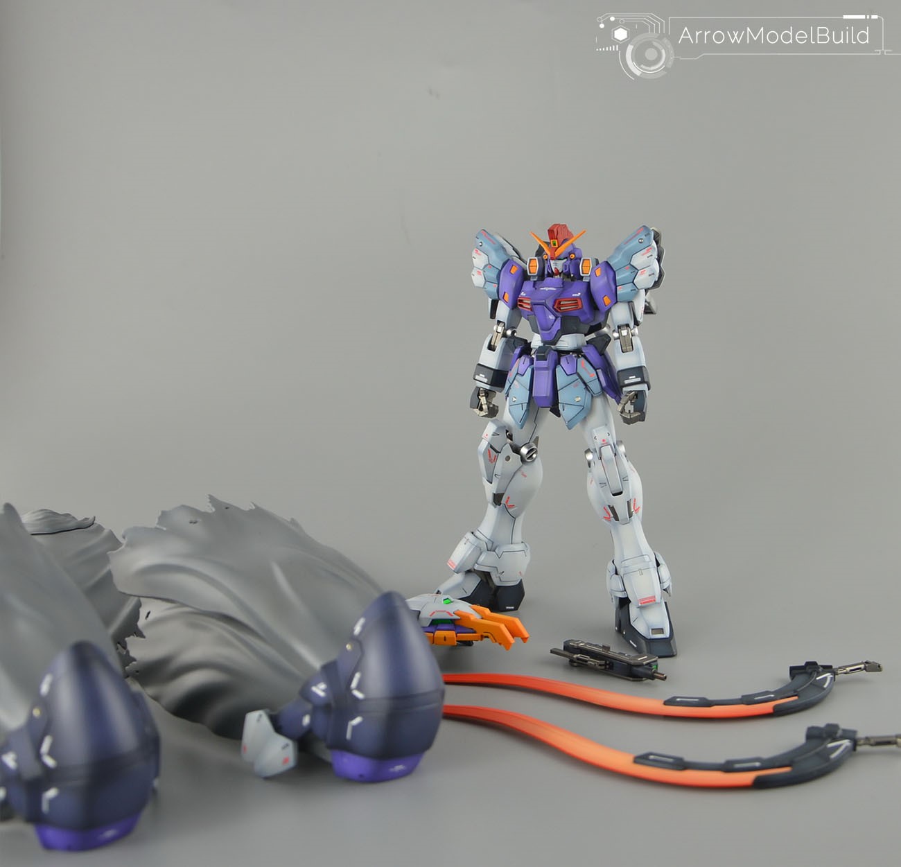 Picture of AeroModelBuild Sandrock Gundam Custom EW Built & Painted MG 1/100 Model Kit