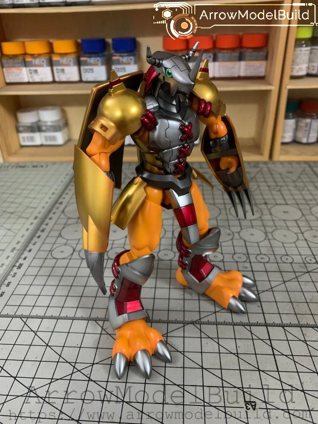 Picture of AeroModelBuild WarGreymon Figure Rise Built & Painted Model Kit