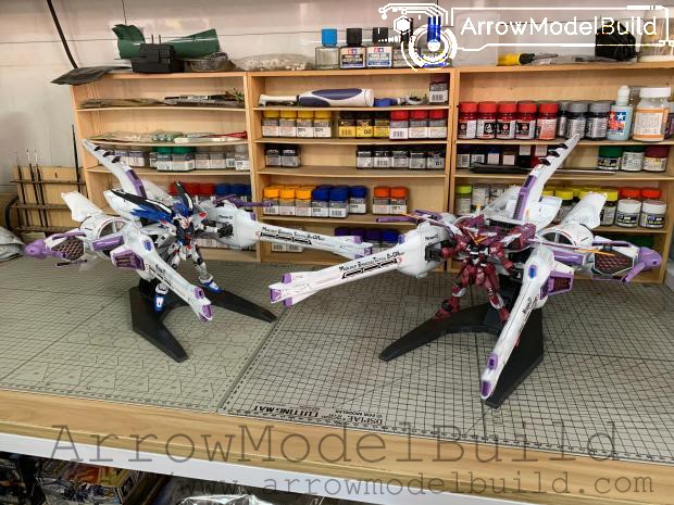 Picture of AeroModelBuild Meteor Freedom Built & Painted RG 1/144 Model Kit