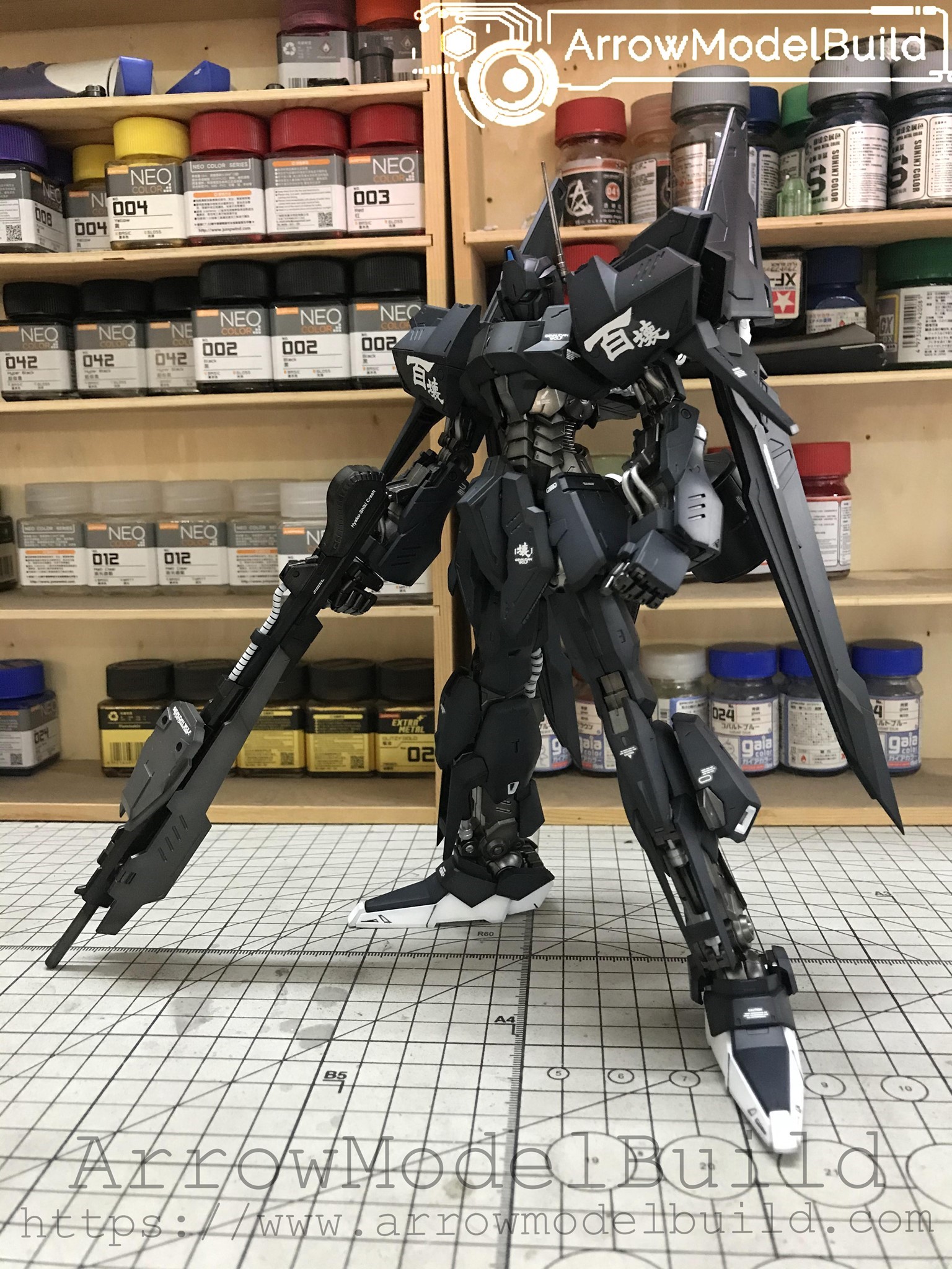 Picture of AeroModelBuild Hyaku Shiki Crash Built & Painted MG 1/100 Model Kit