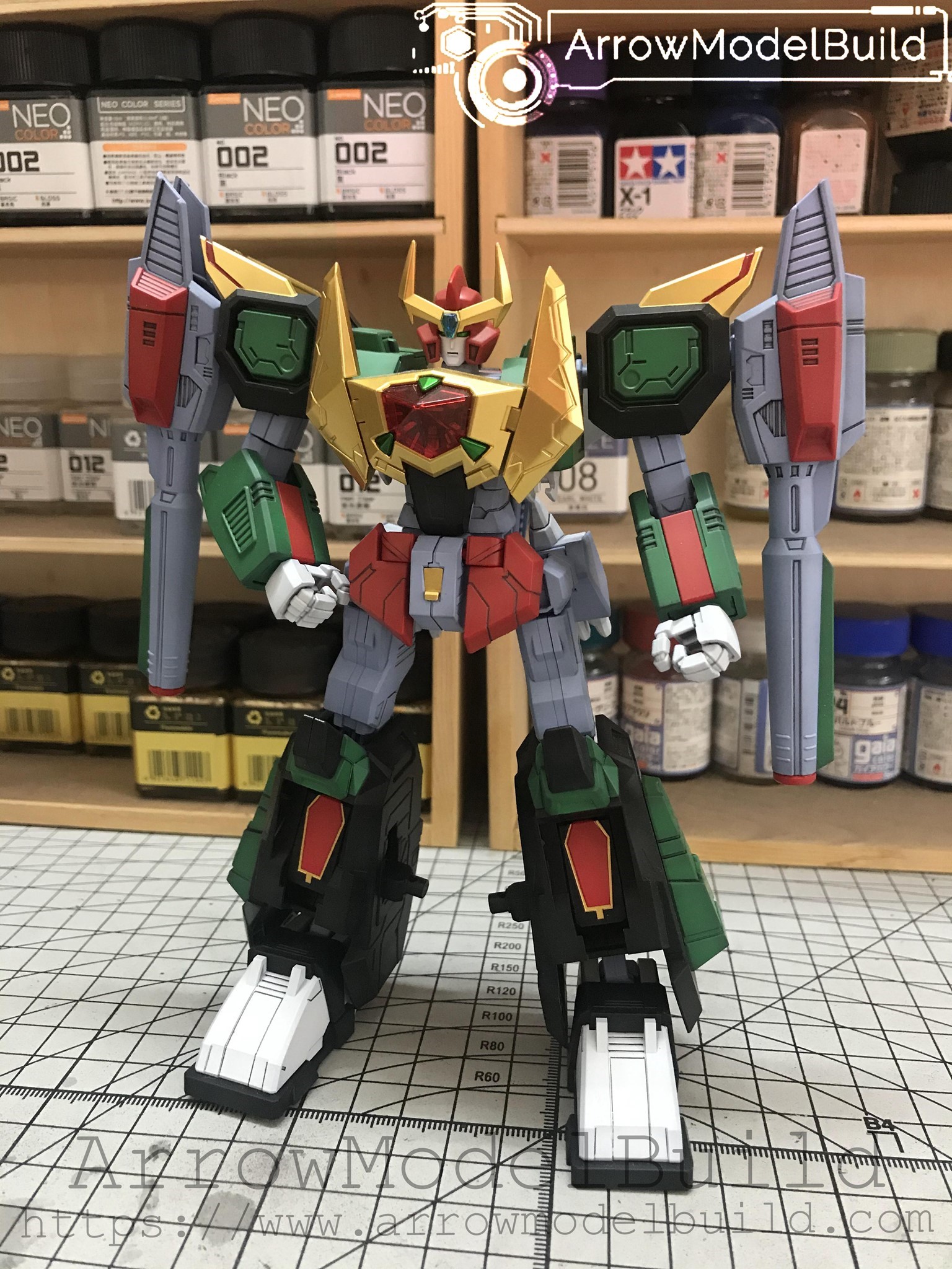 Picture of AeroModelBuild Magna Saurer Built & Painted HG 1/144 Model Kit