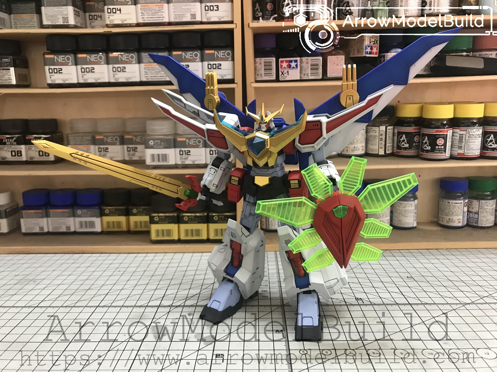 Picture of AeroModelBuild Go-Saurer Built & Painted HG 1/144 Model Kit
