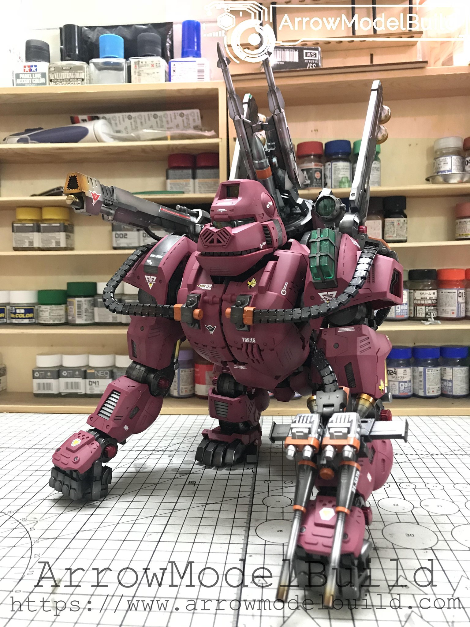 Picture of AeroModelBuild Zoids Iron Kong PK Built & Painted Model Kit