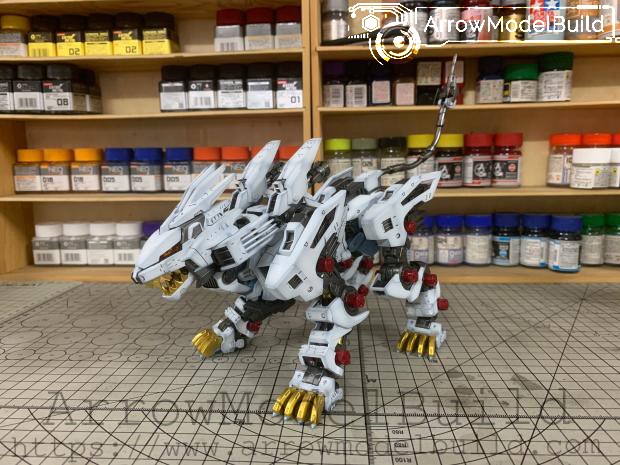 Picture of AeroModelBuild Zoids Liger Zero Built & Painted Model Kit