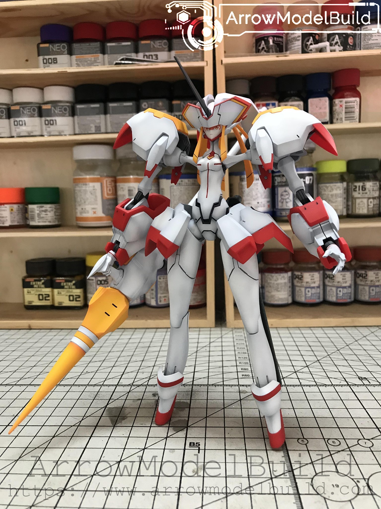 Picture of AeroModelBuild DARLING in the FRANXX Strelitzia Built & Painted Model Kit