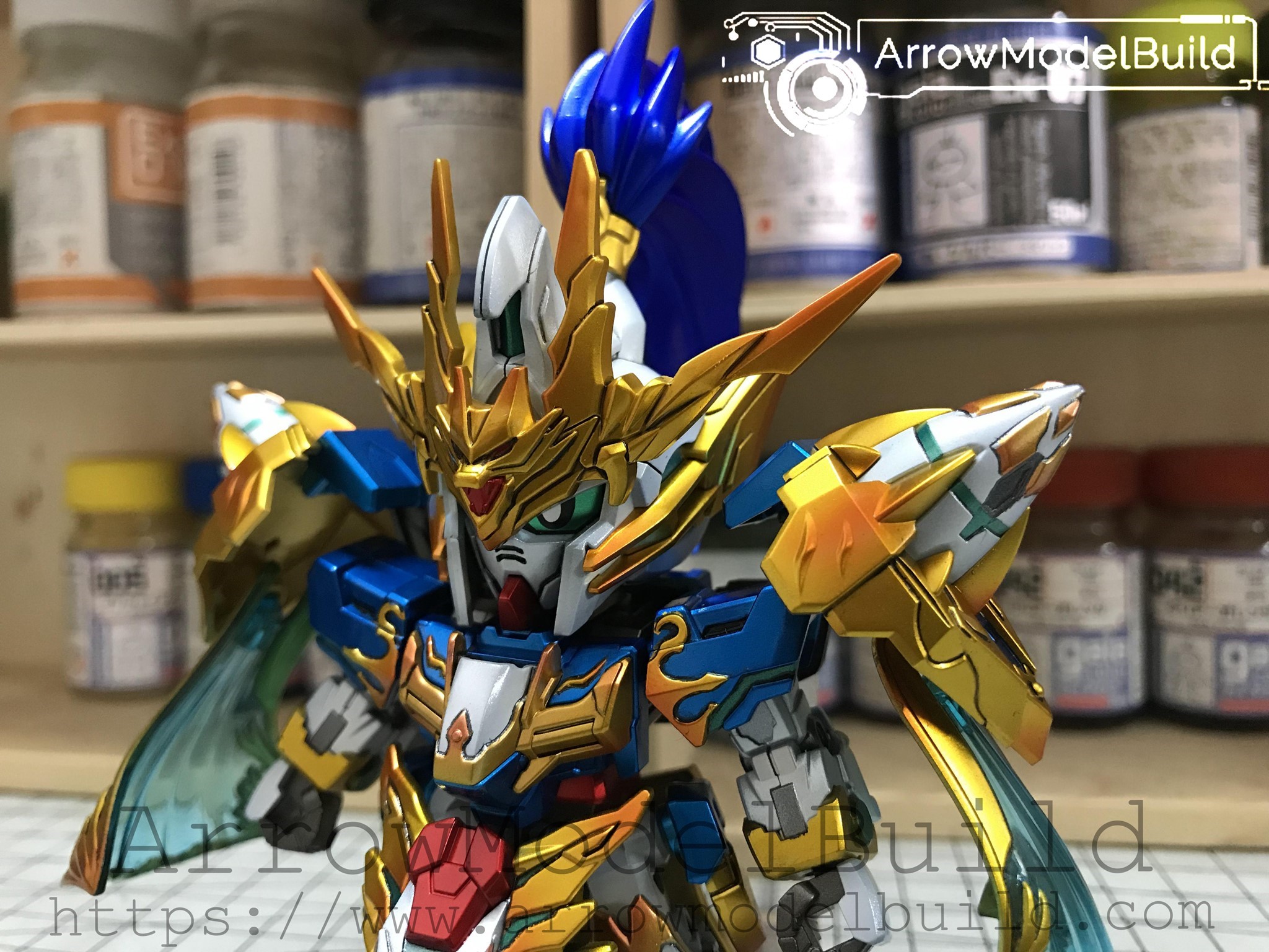 Picture of AeroModelBuild Chuangjie Chuan Zhao Yun Built & Painted SD Model Kit