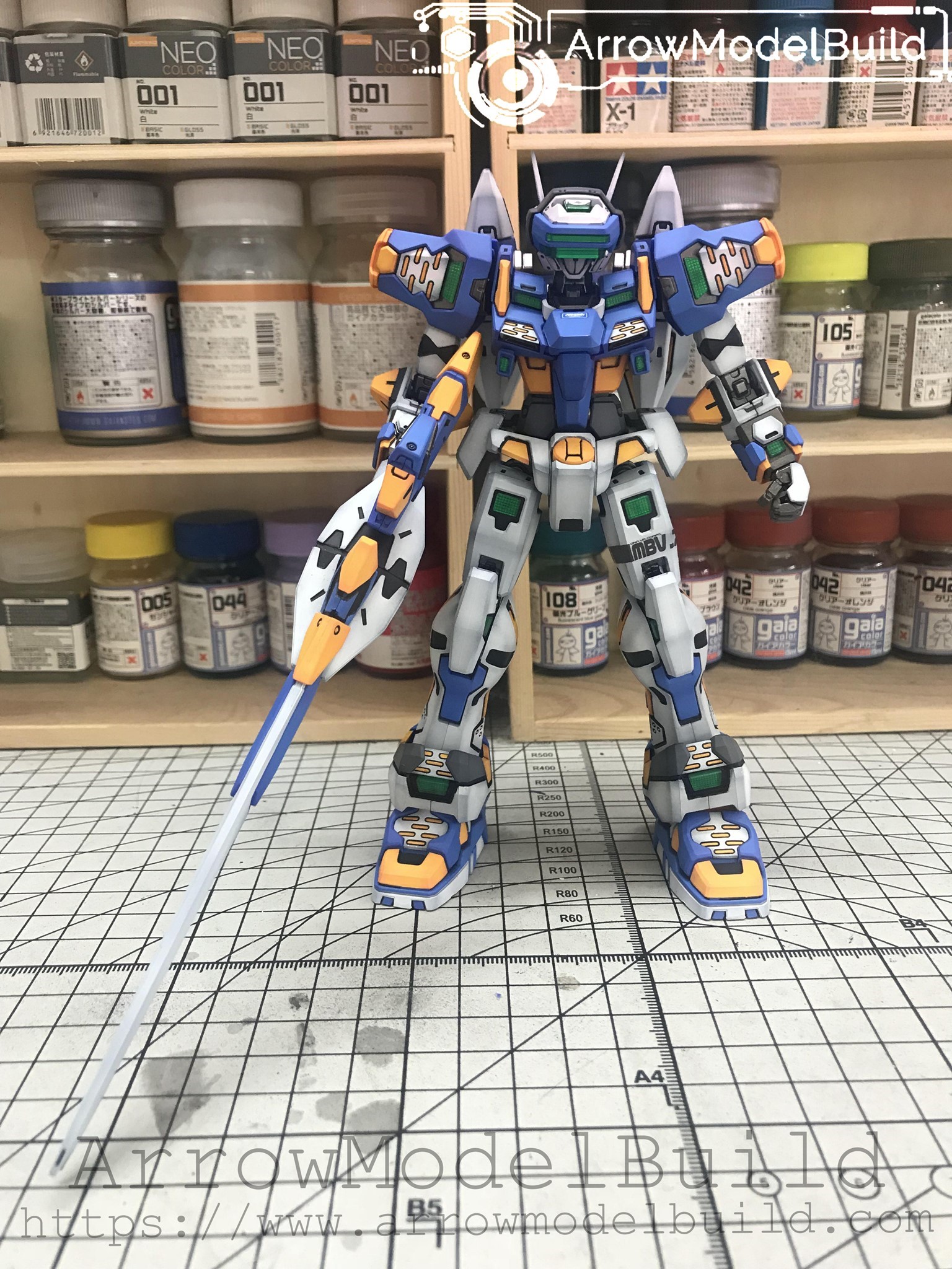 Picture of AeroModelBuild Virtual On VR01 Built & Painted Model Kit