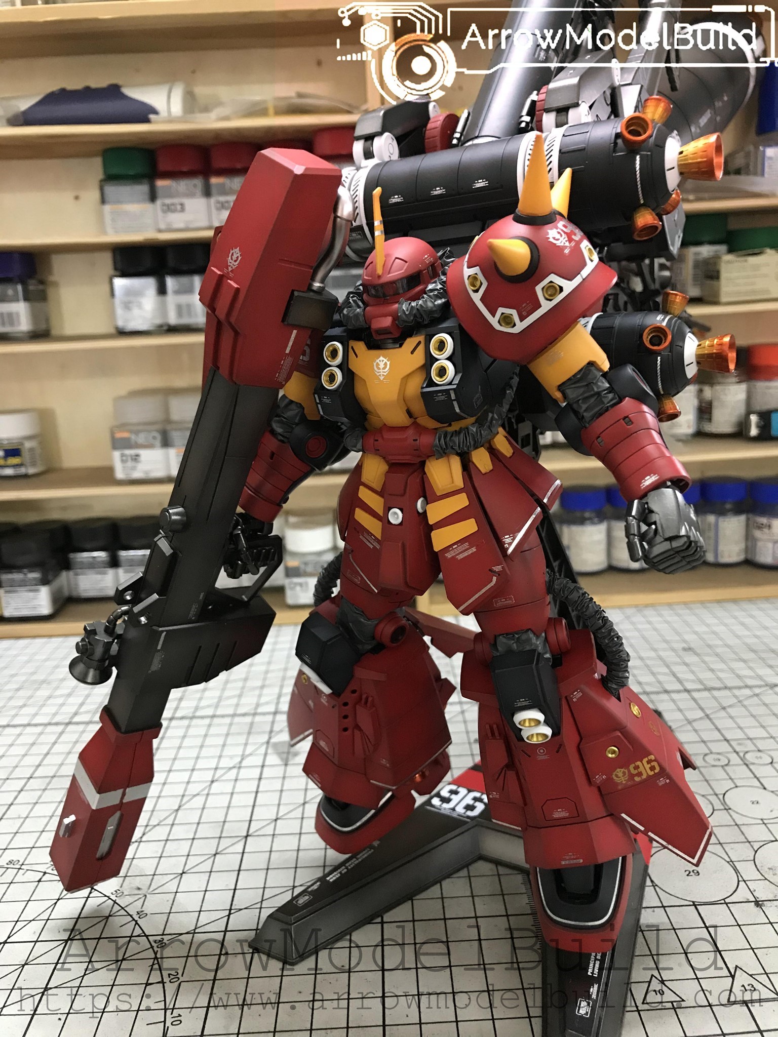 Picture of AeroModelBuild MG Psycho Zaku Ver.Ka (Gundam Thunderbolt Ver.) Built and Painted MG 1/100 Model Kit