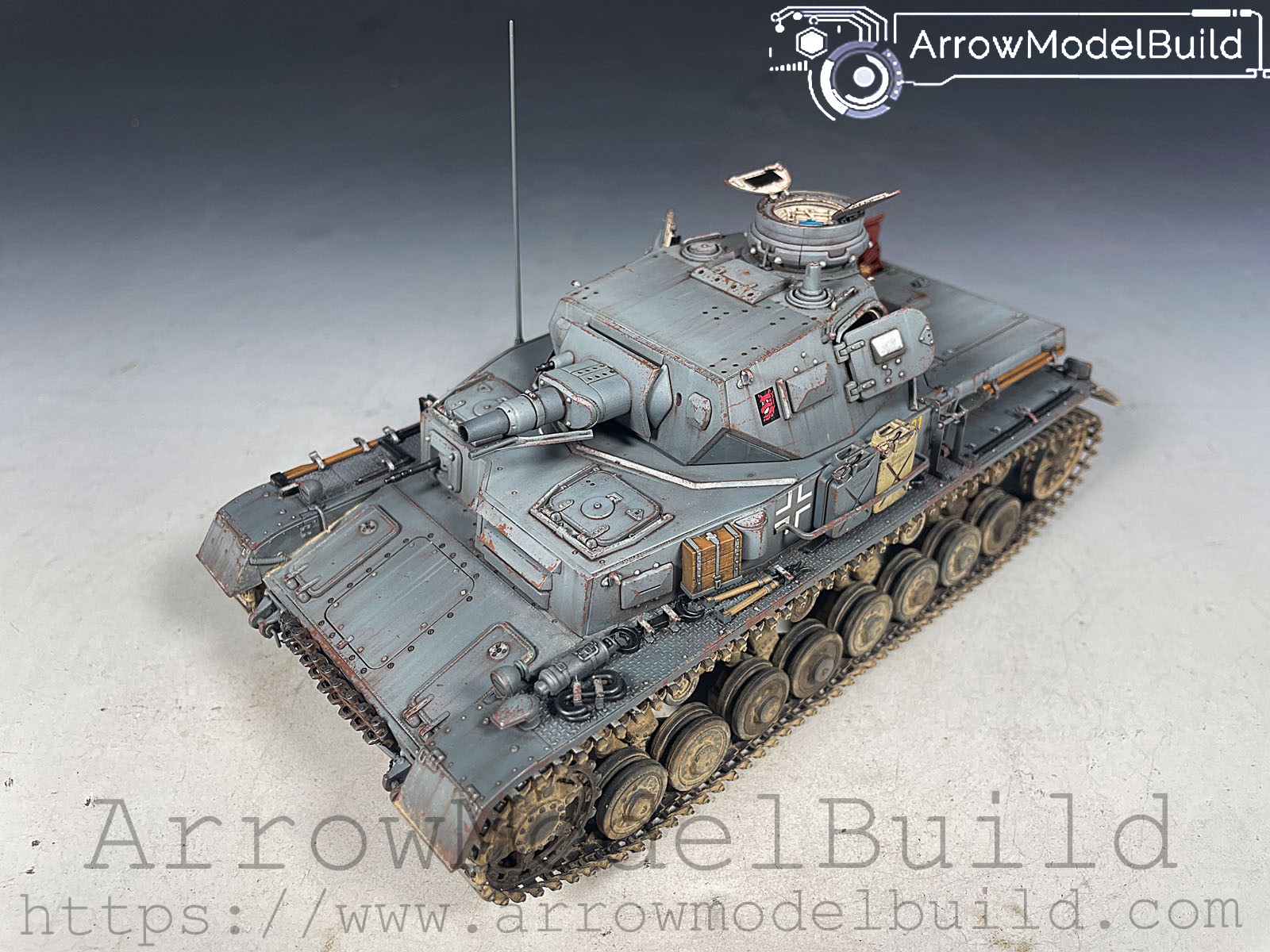 Picture of AeroModelBuild Panzer IV Ausf. D Built & Painted 1/35 Model Kit
