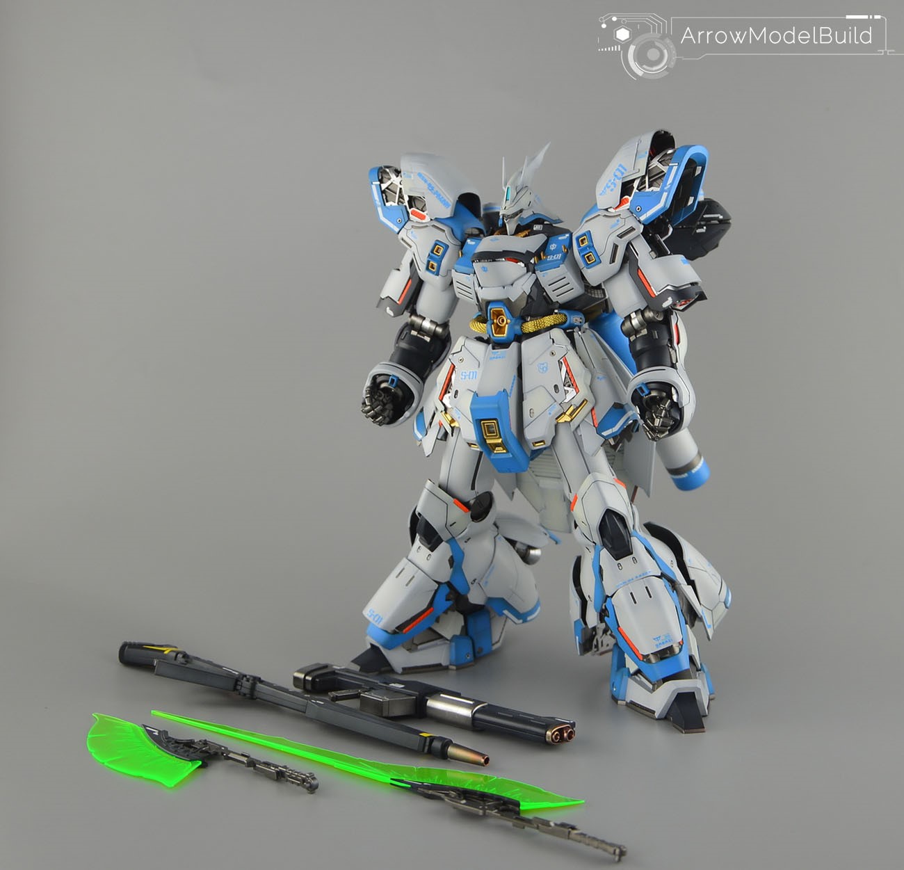 Picture of AeroModelBuild Sazabi Ver.ka (Custom White) Built & Painted MG 1/100 Model Kit
