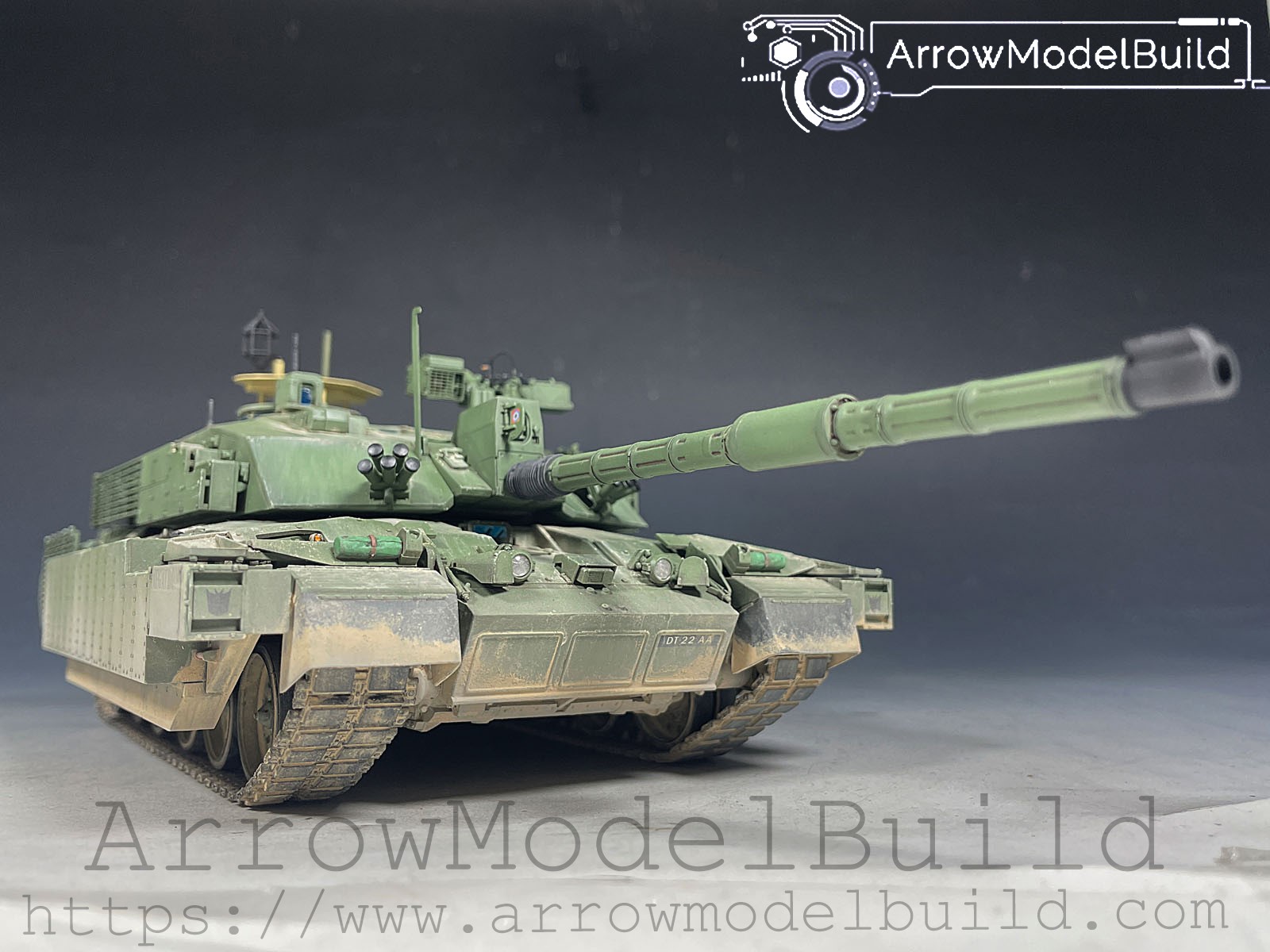 Picture of AeroModelBuild Challenger 2 (Sand) Built & Painted 1/35 Model Kit
