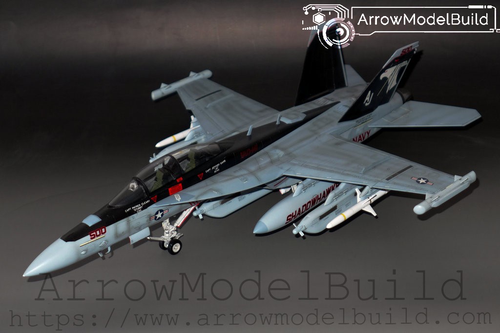 Picture of AeroModelBuild EA-18G Growler Fighter Built & Painted 1/48 Model Kit